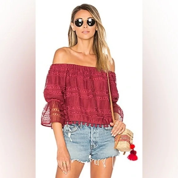 NWT Tularosa Alexa Top in Dusted Berry - Picture 1 of 6